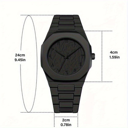 3pcs/set Quartz Watches for Men Minimalist Dial, Analog Arabic Numeral Mens Watch Casual Sports Style, Perfect for Daily Wear Mens Watches Ideal Gift for Birthdays, Valentine's Day, Halloween, Thanksgiving, And Christmas Relo