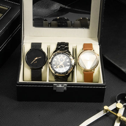 Luxury Leather Display Storage Collection
