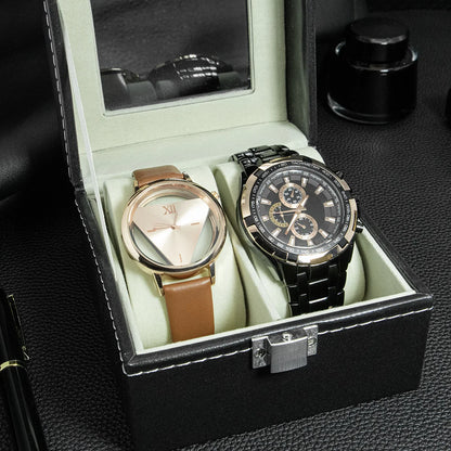 Luxury Leather Display Storage Collection