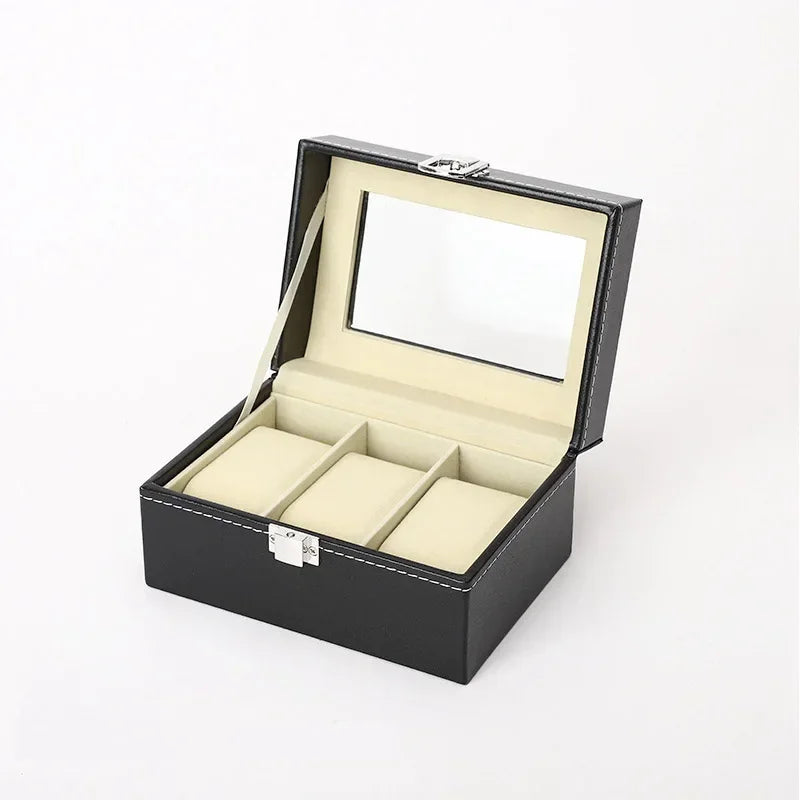 Luxury Leather Display Storage Collection