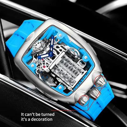 PINDU Design Mens Watches Top Brand Luxury Military Sport Men NH05 Automatic Watch Waterproof Mechanical Watches Men montre homm