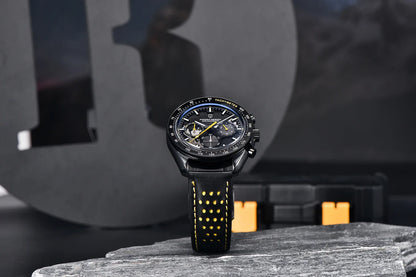 PAGANI DESIGN Men's Watches Chronograph Top Luxury Watch For Men Quartz Wristwatches Chronograph Leather Waterproof Sports Clock
