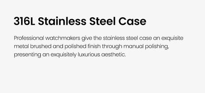 AGELOCER Original Tourbillon Watch Men's Business Formal Luxury Skeleton Manual Mechanical Watch Birthday Gift for Men
