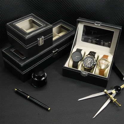 Luxury Leather Display Storage Collection