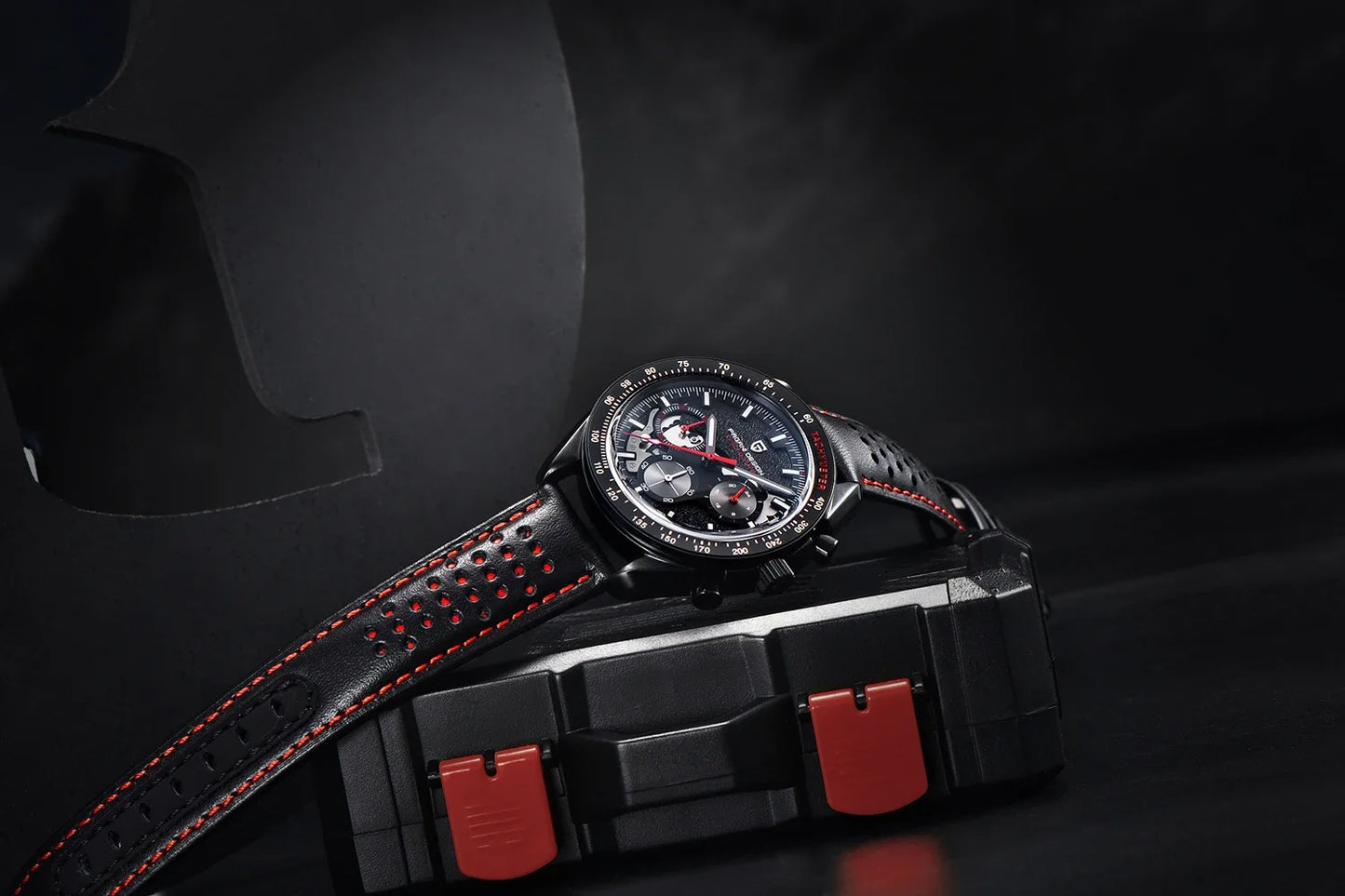 PAGANI DESIGN Men's Watches Chronograph Top Luxury Watch For Men Quartz Wristwatches Chronograph Leather Waterproof Sports Clock