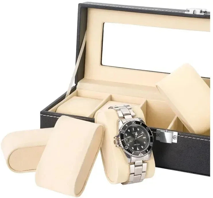 Luxury Leather Display Storage Collection