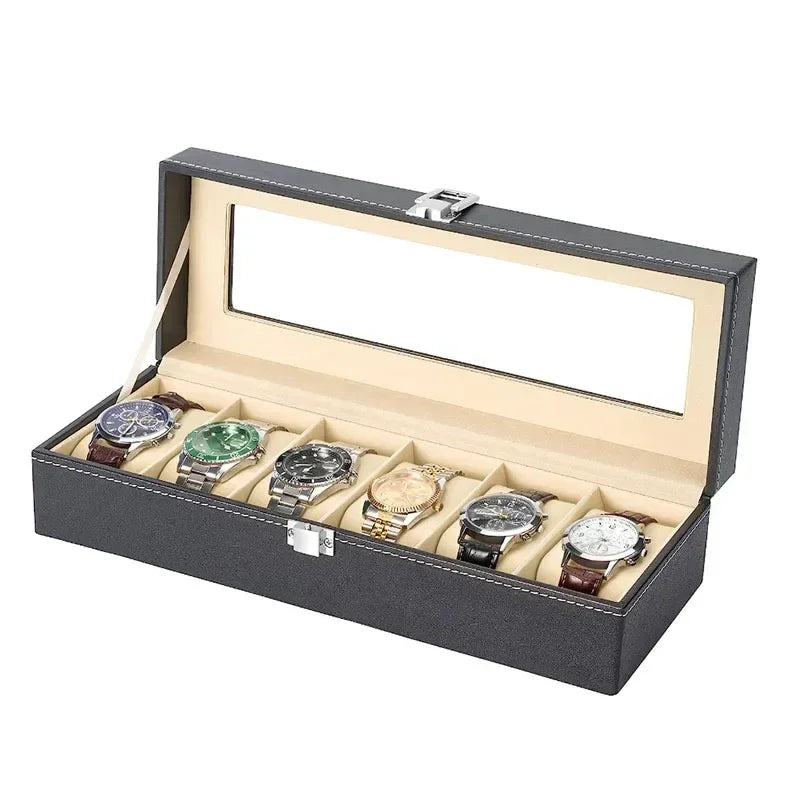 Luxury Leather Display Storage Collection