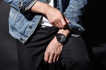 PAGANI DESIGN Men's Watches Chronograph Top Luxury Watch For Men Quartz Wristwatches Chronograph Leather Waterproof Sports Clock